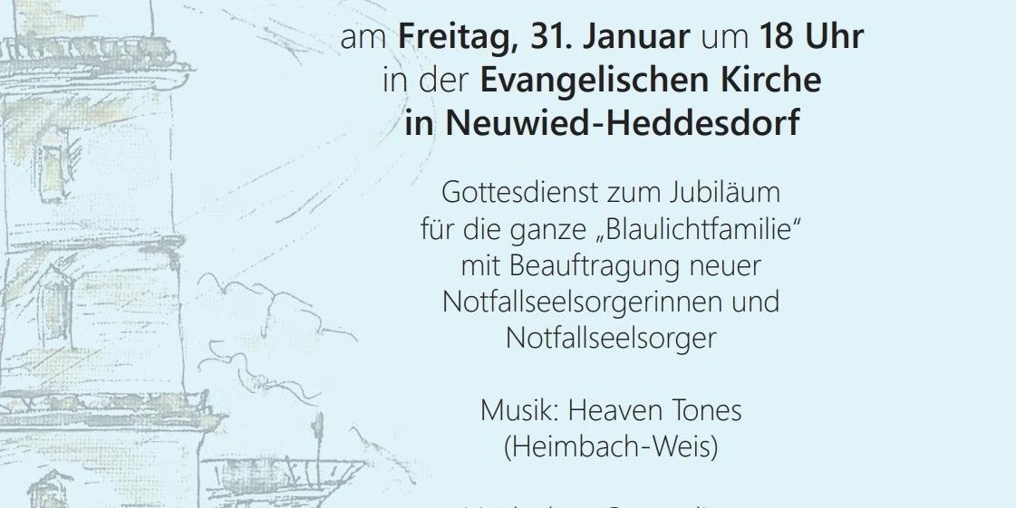 Blaulichtgottesdienst 31.01.2025 Neuwied-Heddesdorf