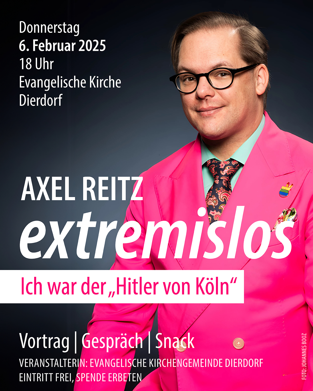 Extremislos 06.02.25 - evangelische Kirche Dierdorf - Vortrag | Gespräch | Snack