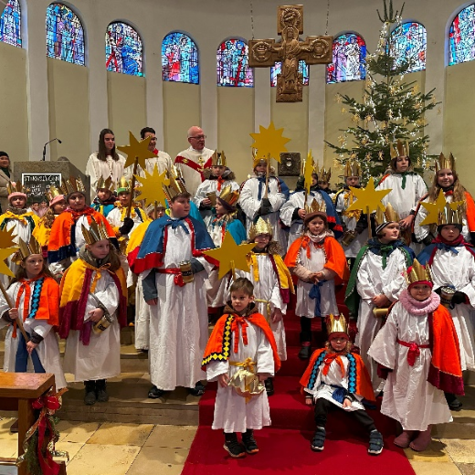 Sternsinger - Abschlussgottesdienst (c) privat Sternsinger - Abschlussgottesdienst