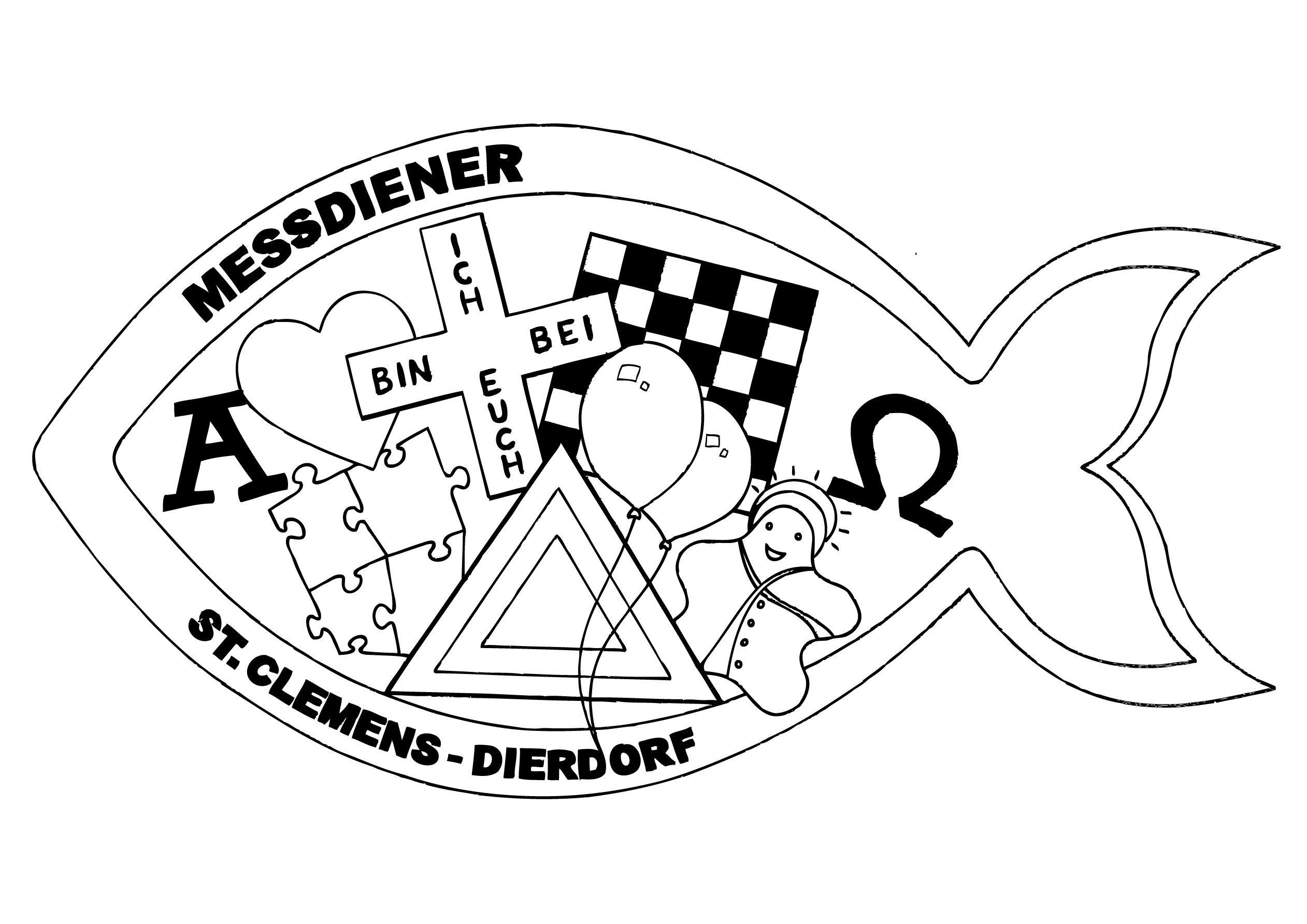 Messdiener St Clemens Logo